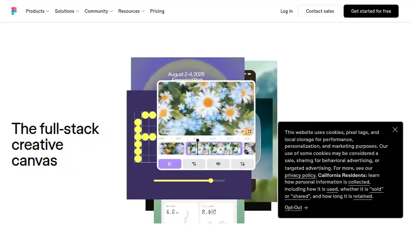 The Figma GIF Maker homepage