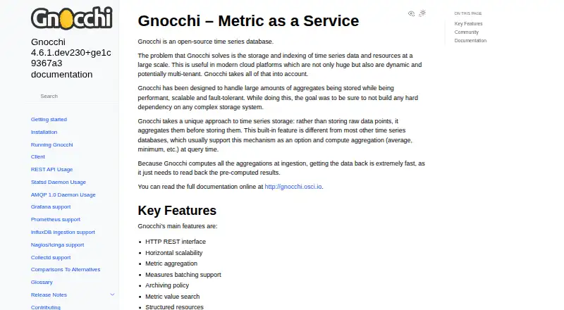 The Gnocchi homepage