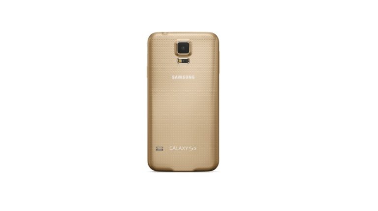 galaxy s5 gold