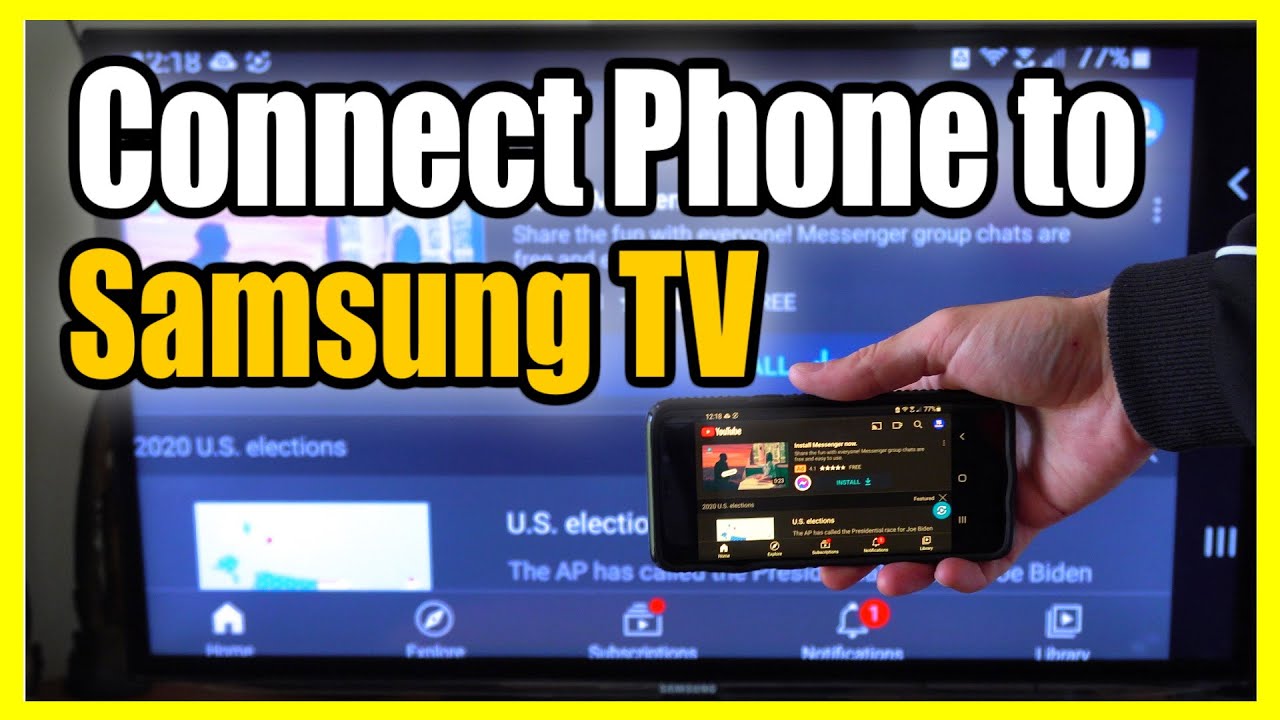 How to Connect Samsung Phone to TV via Bluetooth