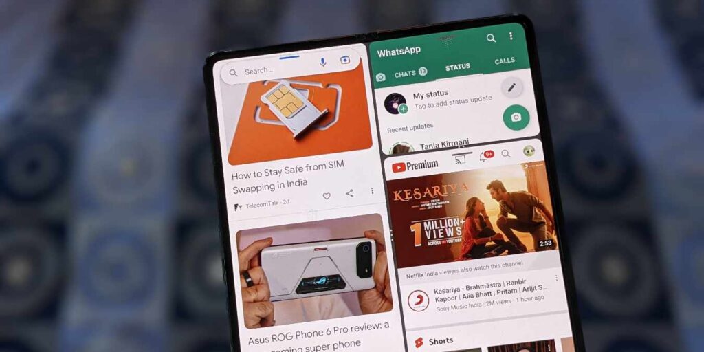 How to use split screen on Samsung Galaxy