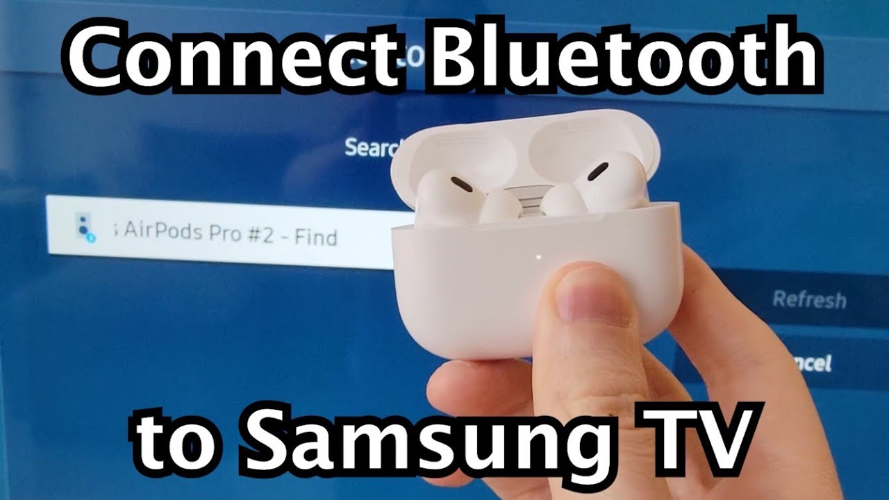 How to Connect Bluetooth Headphones to Samsung TV