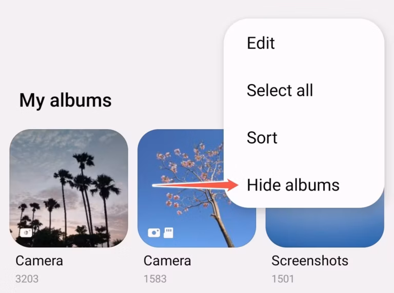 How to Hide Photos in Samsung Gallery