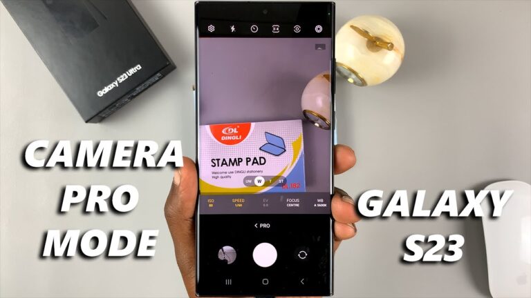 How to Use Pro Mode on Samsung Camera App
