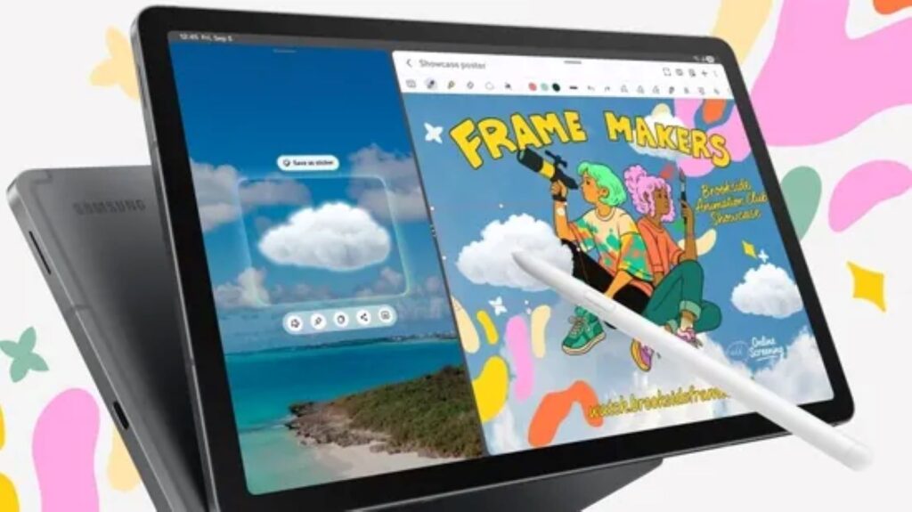 Samsung galaxy tab s10 lite tablet revealed with exynos 1380 soc